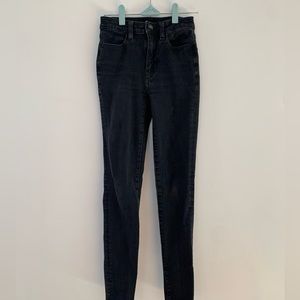 00 high waisted skinny jeans american eagle